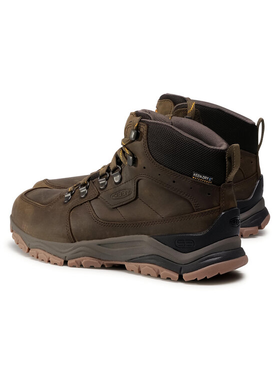 Keen Trekking čevlji Keen Innate Leather Mid Wp 1023446 Zelena