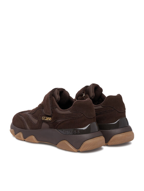 Guess Sneakersy Guess EO-CP40GG24W2026 Brązowy ciemny