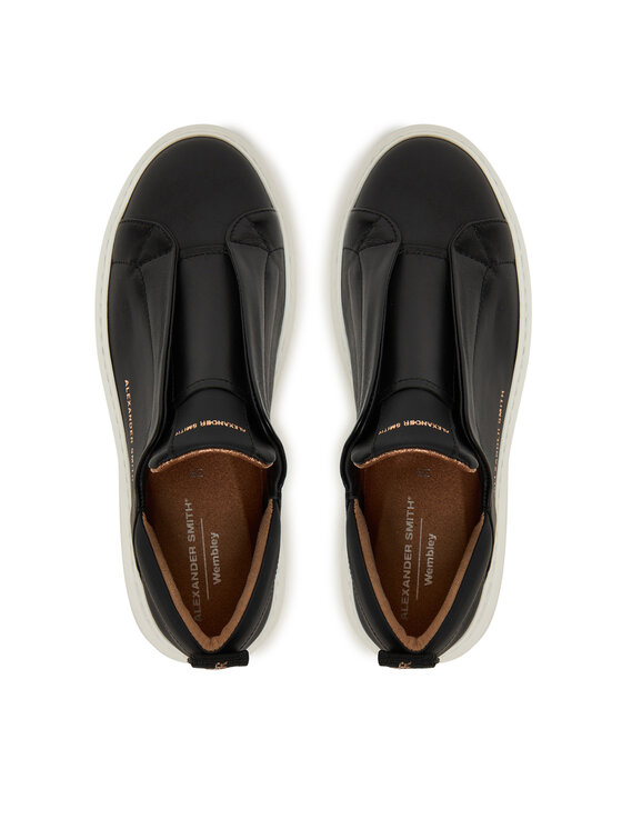 Alexander Smith Снікерcи Alexander Smith Wembley Slip-On-ASBCWLW Чорний