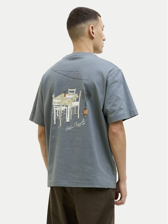Jack & Jones Jack & Jones Футболка Islington 12273015 Голубий Loose Fit