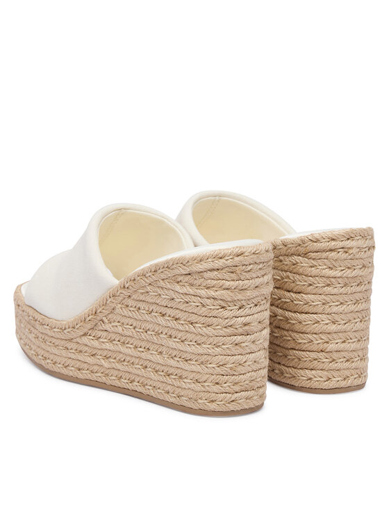 Calvin Klein Espadrilles Calvin Klein Wedge Espad 70 Canvas Mg HW0HW03282 Krém