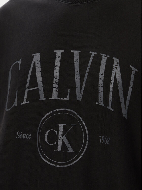 Calvin Klein Jeans Calvin Klein Jeans Camiseta Seasonal Graphic LV04RH813G Negro Relaxed Fit