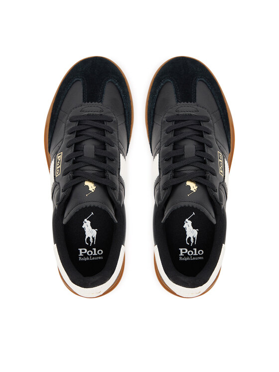 Polo Ralph Lauren Снікерcи Polo Ralph Lauren Aera 804956688008 Чорний