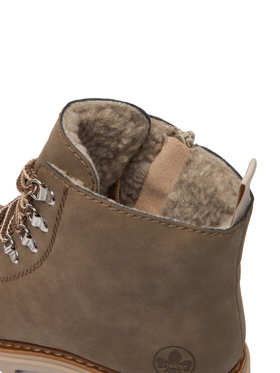 Rieker Botines planos Rieker CEO-72624-64 Beis