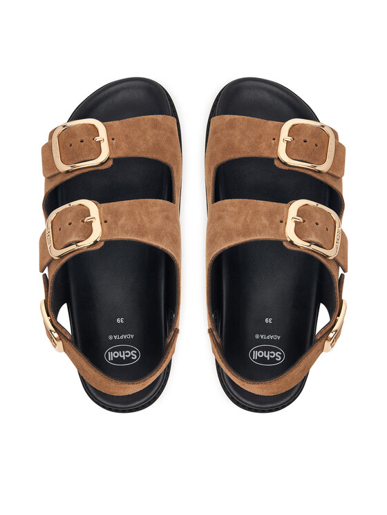 Scholl Босоніжки Scholl Blake 2 Straps F00776 Коричневий