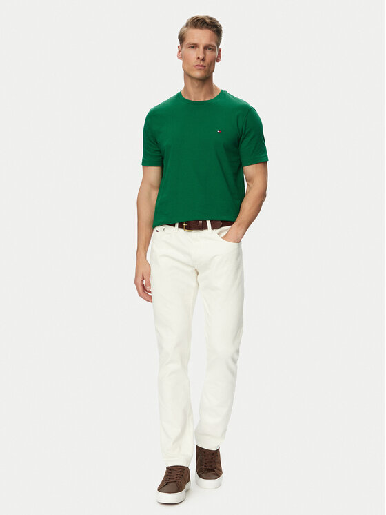 Tommy Hilfiger Tommy Hilfiger T-shirt Ess Seasonal MW0MW39995 Verde Regular Fit