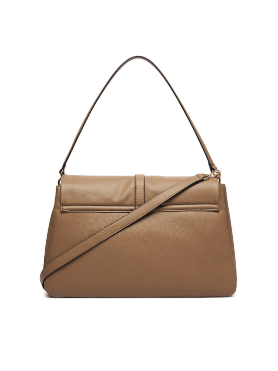 Tommy Hilfiger Rankinė Tommy Hilfiger Th Libre Satchel AW0AW19197 Smėlio