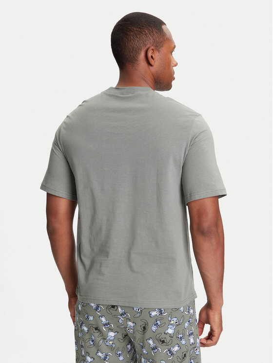 United Colors Of Benetton United Colors Of Benetton Póló 30964M01W Szürke Regular Fit