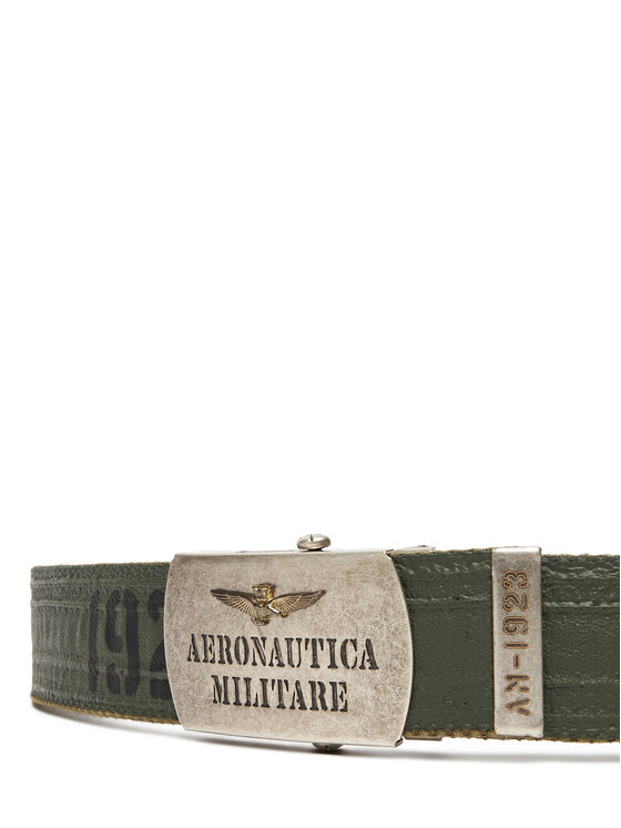 Aeronautica Militare Чоловічий ремінь Aeronautica Militare 252CI0317UCT03585 Зелений