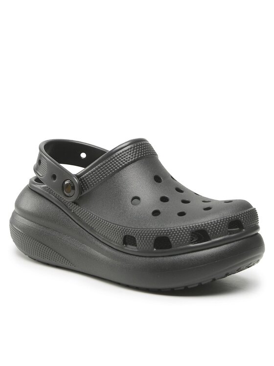 Crocs Natikače Crocs Classic Crush Clog 207521 Crna