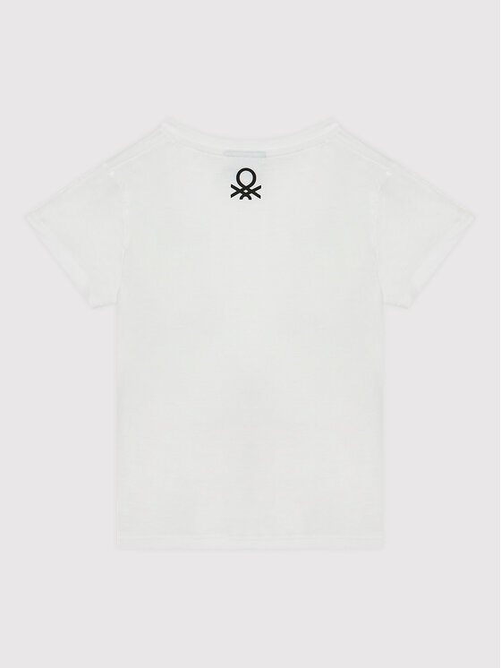 United Colors Of Benetton United Colors Of Benetton Футболка 3U29G103K Білий Regular Fit
