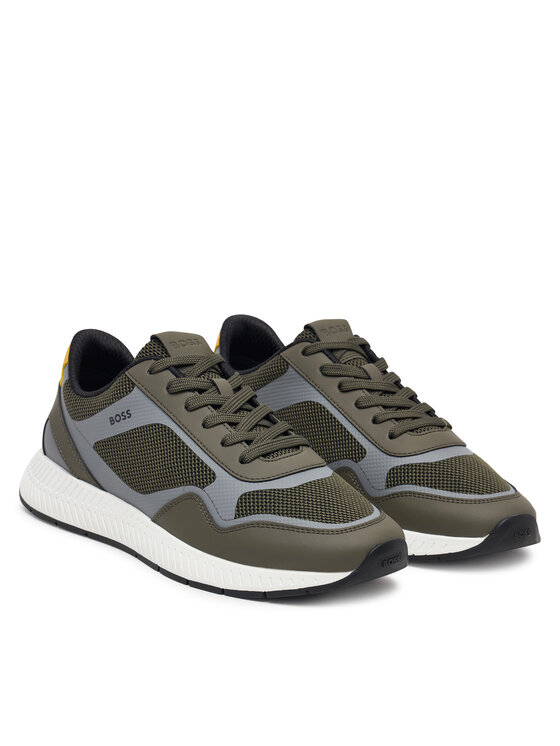 BOSS Sneakersy BOSS Titanium 50568928 Zielony