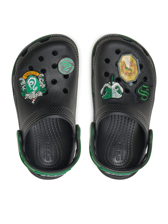 Crocs Klapki Crocs Harry Potter Classic Slytherin Clog K 210542 Czarny