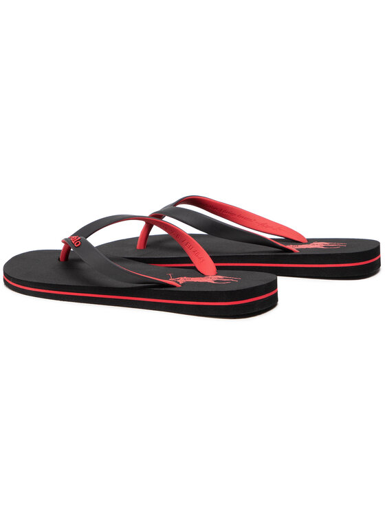 Polo Ralph Lauren Čības uz pirksta Polo Ralph Lauren Bolt Sn Csl 816830673003 Melns