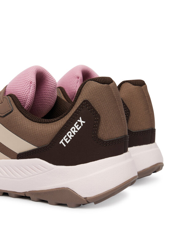 adidas Трекінгові черевики adidas Terrex Anylander Junior Hiking Traxion Shoes JR9718 Коричневий