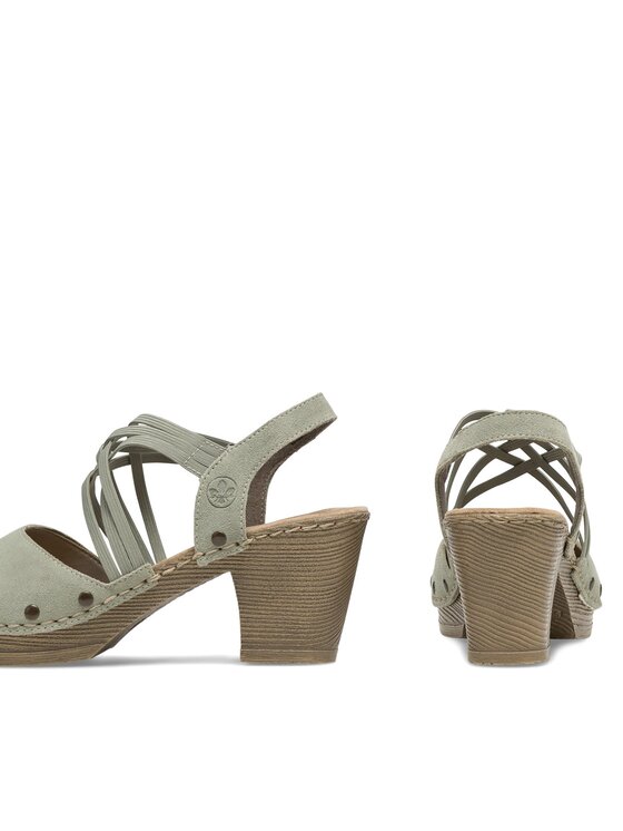 Rieker Sandale Rieker 66778-52 Zelena