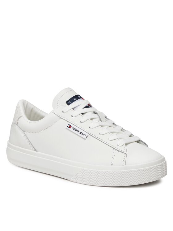 Tommy Jeans Сникърси Tommy Jeans Tjw Cupsole Sneaker Ess EN0EN02508 Бял
