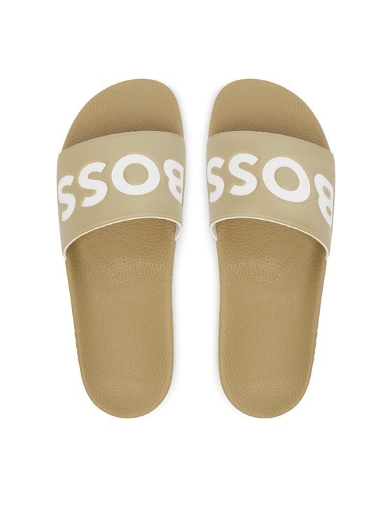 BOSS Шльопанці BOSS Aryeh 50536835 Svetlozelena