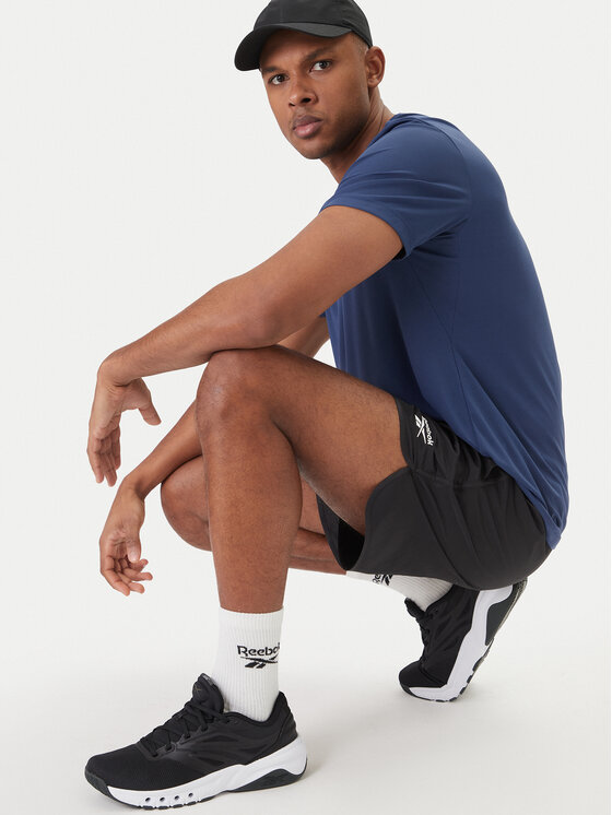 Reebok Reebok Sportske kratke hlače Best RK25557CCM Crna Regular Fit