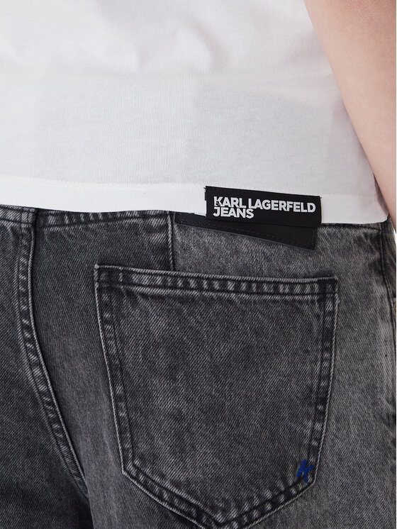 Karl Lagerfeld Jeans Karl Lagerfeld Jeans Футболка A1W17004 Білий Slim Fit