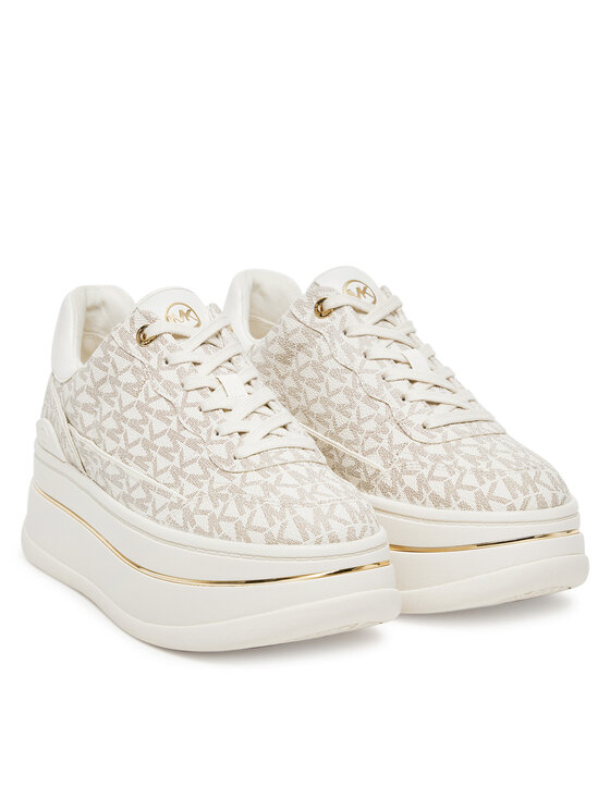 MICHAEL Michael Kors Sneakersy MICHAEL Michael Kors 43S5HYFS2B Écru