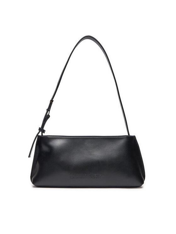 Calvin Klein Torebka Calvin Klein Embossed Logo K60K612550 Czarny