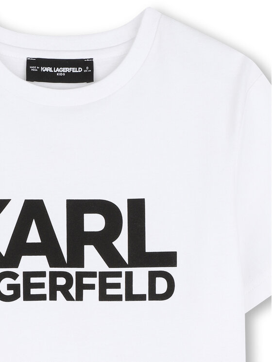 Karl Lagerfeld Kids Karl Lagerfeld Kids Camiseta Z31098 Blanco Regular Fit