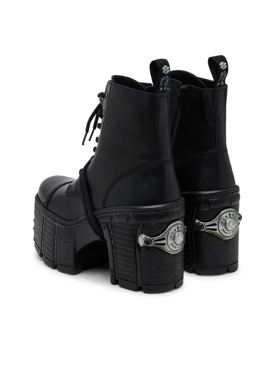 NEW ROCK Черевики NEW ROCK M-TM001-C4 Чорний
