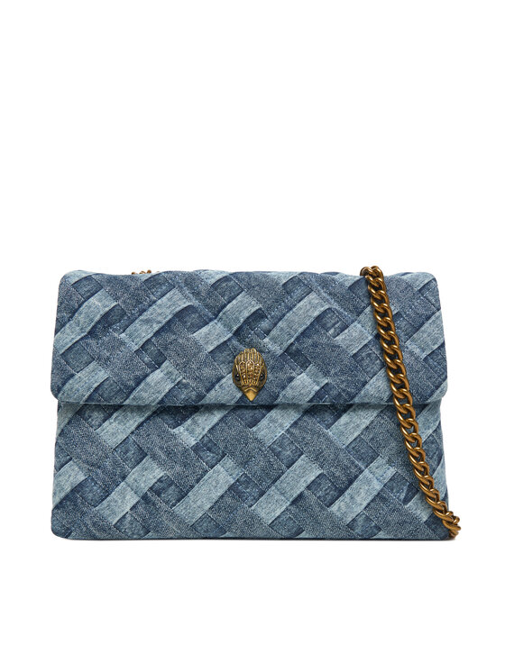 Geantă Kurt Geiger Large Kensington Soft 9796588669 Bleumarin