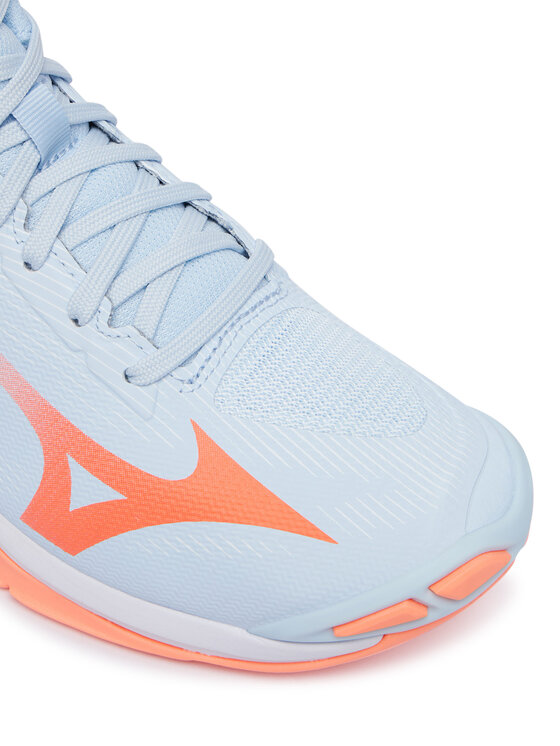 Mizuno Взуття у спортзал Mizuno Wave Lightning Pro Mid V1GC2665 Світло-синій