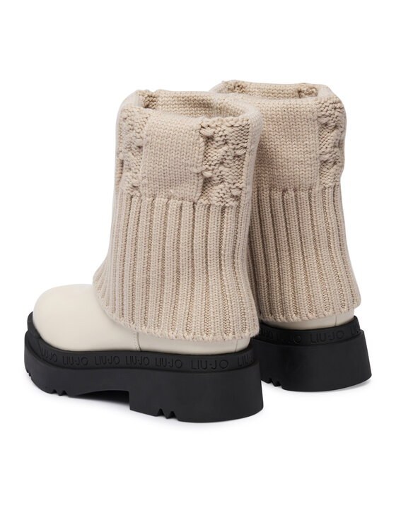 Liu Jo Členková obuv Liu Jo Love 65 SF5121 TX330 Écru