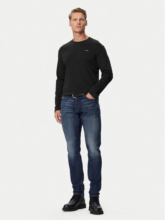 G-STAR G-STAR Hosszú ujjú True  D30082-D976 Fekete Regular Fit
