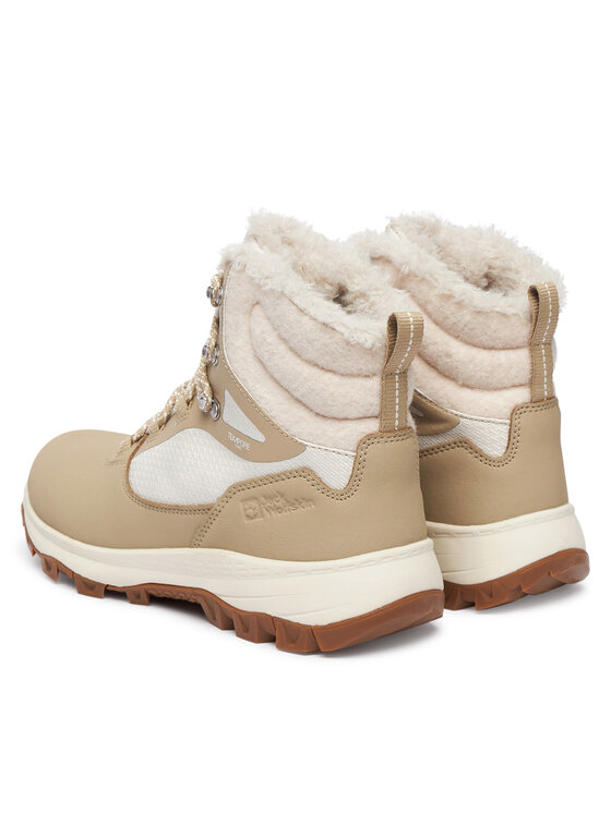 Jack Wolfskin Трекінгові черевики Jack Wolfskin Everquest Texapore High W 4053591 Бежевий