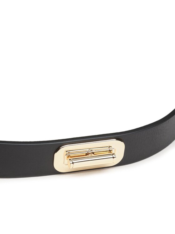 Tommy Hilfiger Колан в талията Tommy Hilfiger Turnlock 2.5 AW0AW14723 Черен