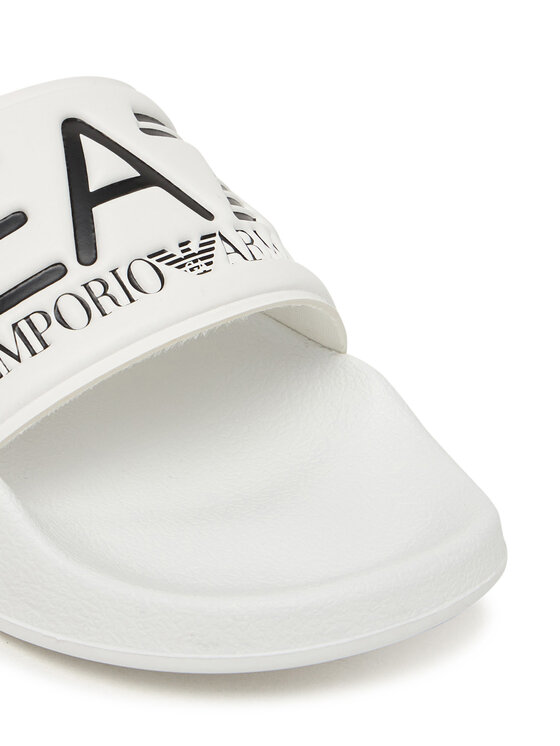 EA7 Emporio Armani Šľapky EA7 Emporio Armani 7Y000037 AF15118 U0001 Biela