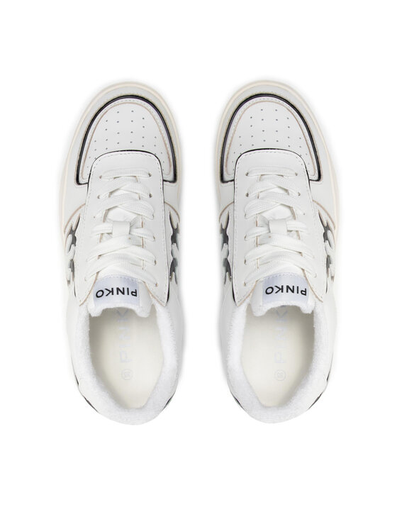 PINKO Sneakersy Pinko Bondy Basket Sneaker PE 22 BLKS1 1H210W Y84V Biały