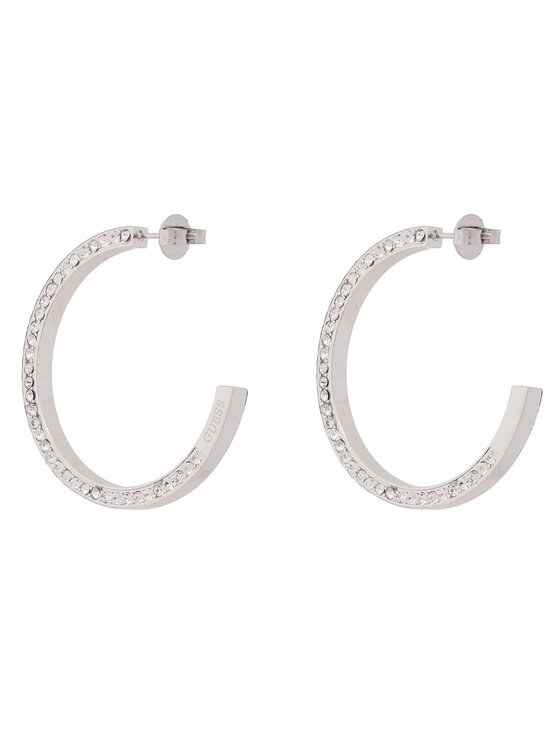 Guess Σκουλαρίκια Guess JUBE06 437JW Ασημί