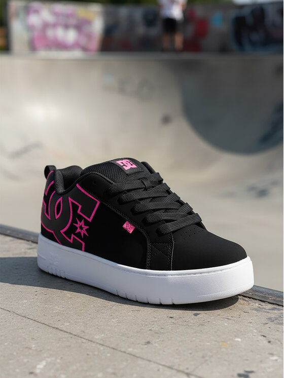 DC Shoes Sneakers DC Shoes CEO-COURT GRAFFIK PLATFORM DC02422001 Negru
