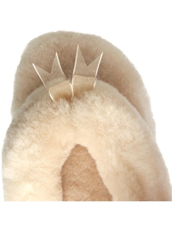 Ugg Bačkory Ugg W Fluff Flip Flop II 1003492 Béžová
