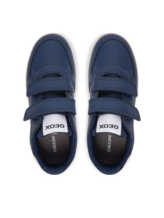 Geox Sneakersy Geox J Eclyper Boy J65LSD 0FU54 CB41Z S Granatowy