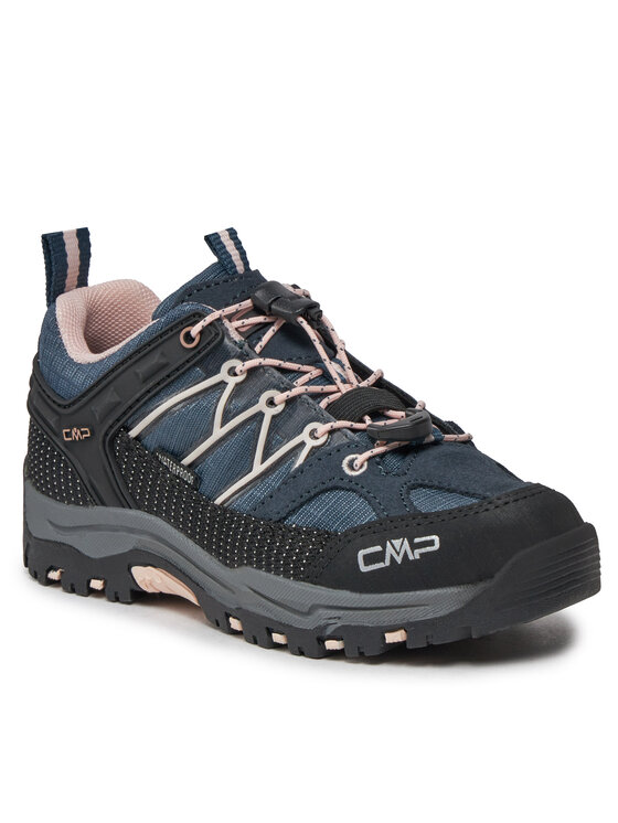 CMP Trekingová obuv CMP Kids Rigel Low Trekking Shoe Wp 3Q54554 Tmavomodrá