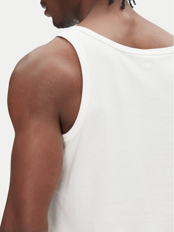 Tommy Jeans Tommy Jeans Camiseta sin mangas Entry Graphic DM0DM20790 Écru Slim Fit