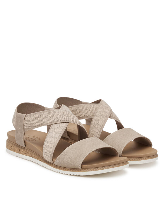 Skechers Sandale Skechers BOBS Desert Kiss Low 114705/TPE Bež