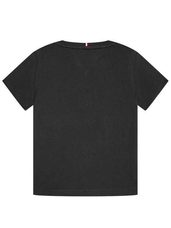 Tommy Hilfiger Tommy Hilfiger T-shirt Essential KS0KS00210 Crna Regular Fit