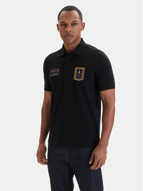 Aeronautica Militare Aeronautica Militare Polo 261PO1927UP00191 Negro Regular Fit