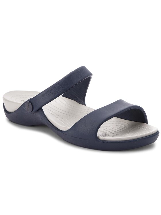 Crocs Чехли Crocs Cleo V 204268 Тъмносин