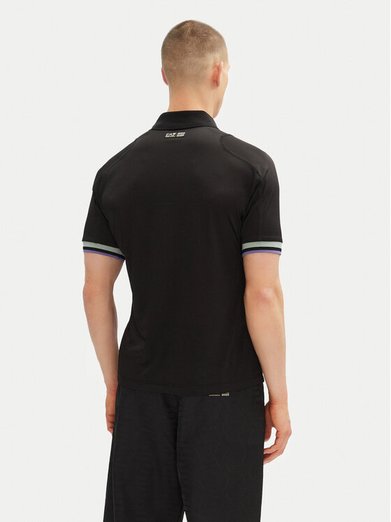 EA7 Emporio Armani EA7 Emporio Armani Поло 7M000257 AF13537 UC001 Чорний Regular Fit