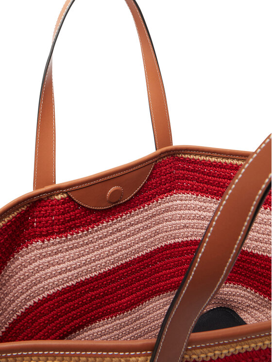 Tommy Hilfiger Τσάντα Tommy Hilfiger Th Nautical Tote Crochet Str AW0AW18816 Έγχρωμο