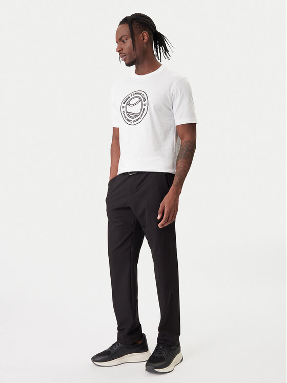 BOSS BOSS Camiseta TS_Join Logo 50553648 Blanco Regular Fit
