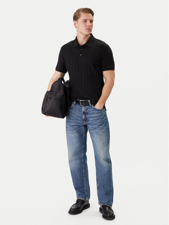 Calvin Klein Calvin Klein Polo LV04LE203G Negro Regular Fit